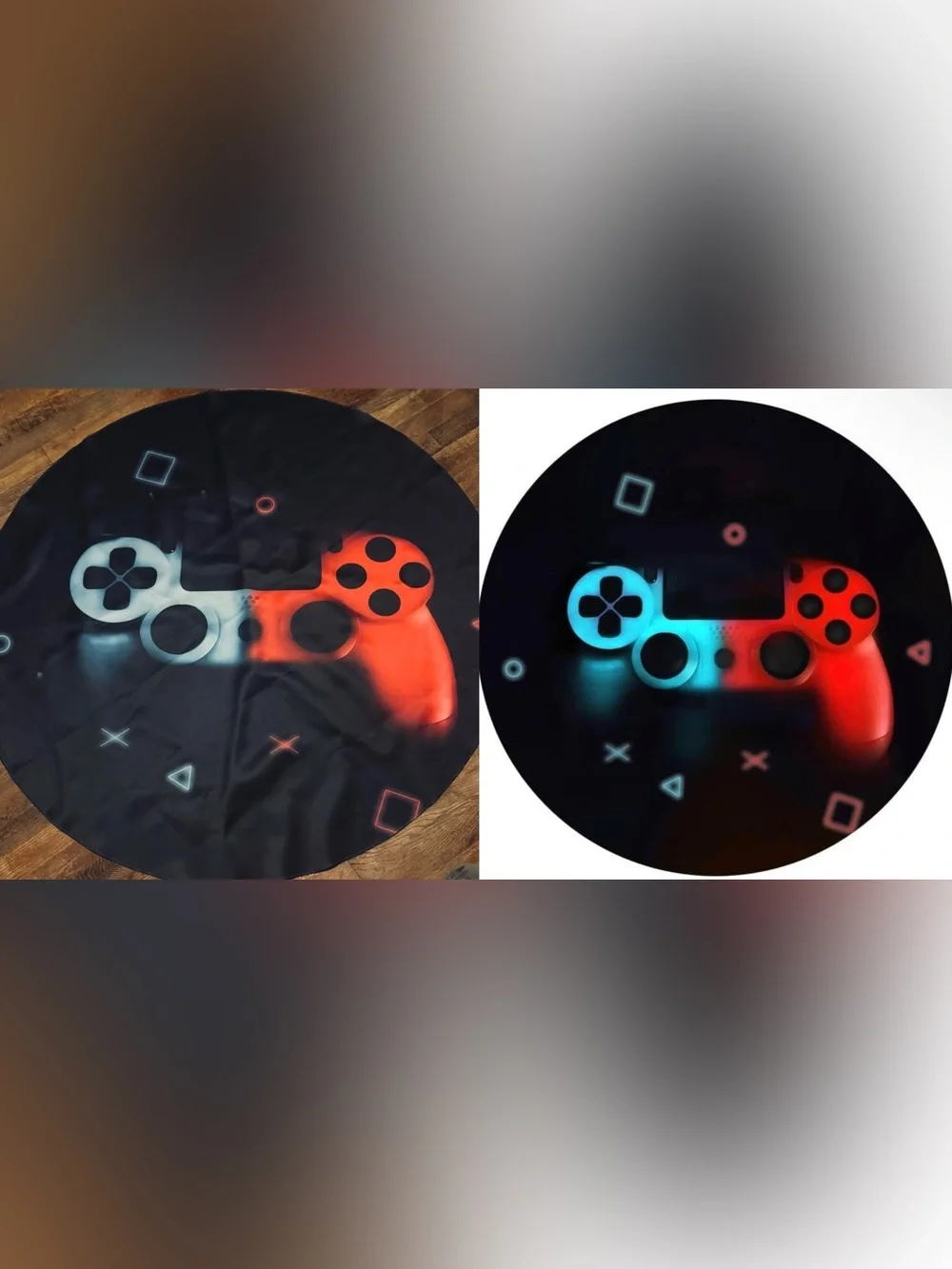 🎮GAMING CHAIR/FLOOR MAT/RUG • 47”🎮